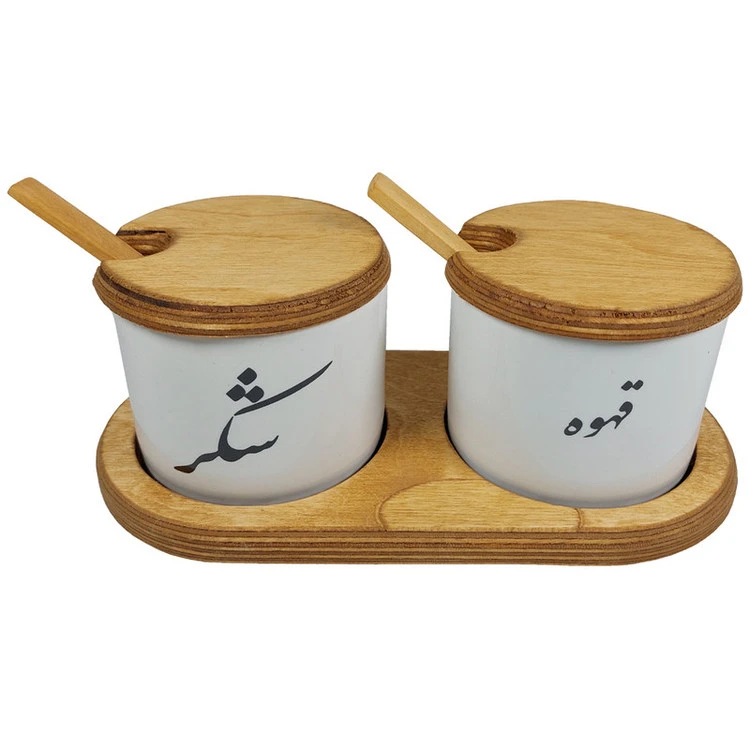 بانکه مدل ROZ 2 مجموعه 2 عددی کد 3 به همراه استند