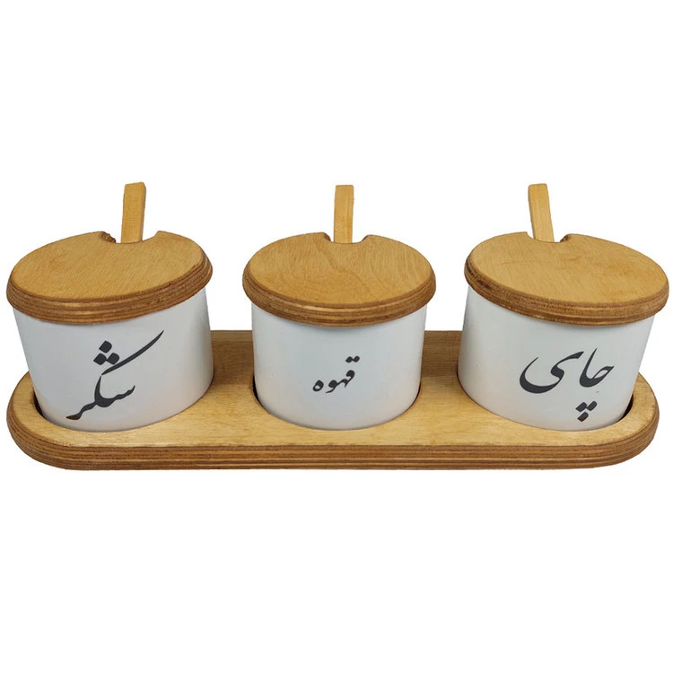 بانکه مدل ROZ 3 مجموعه 3 عددی کد 1 به همراه استند