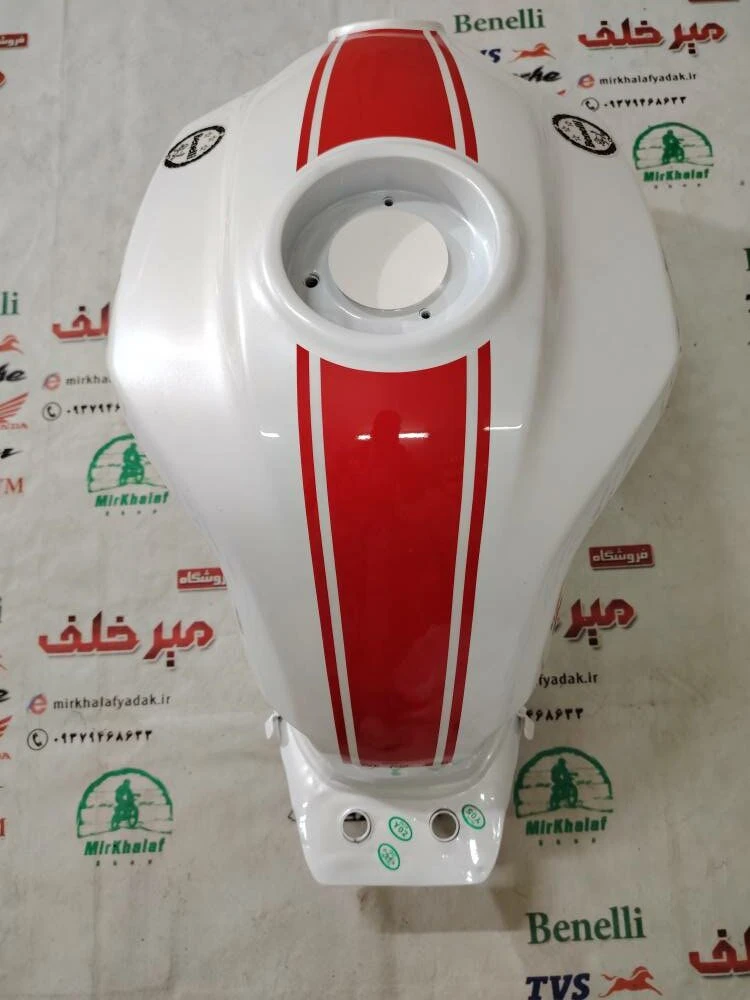 باک موتور بنلی 150 قدیم کاربراتوری اصلی (سفید)