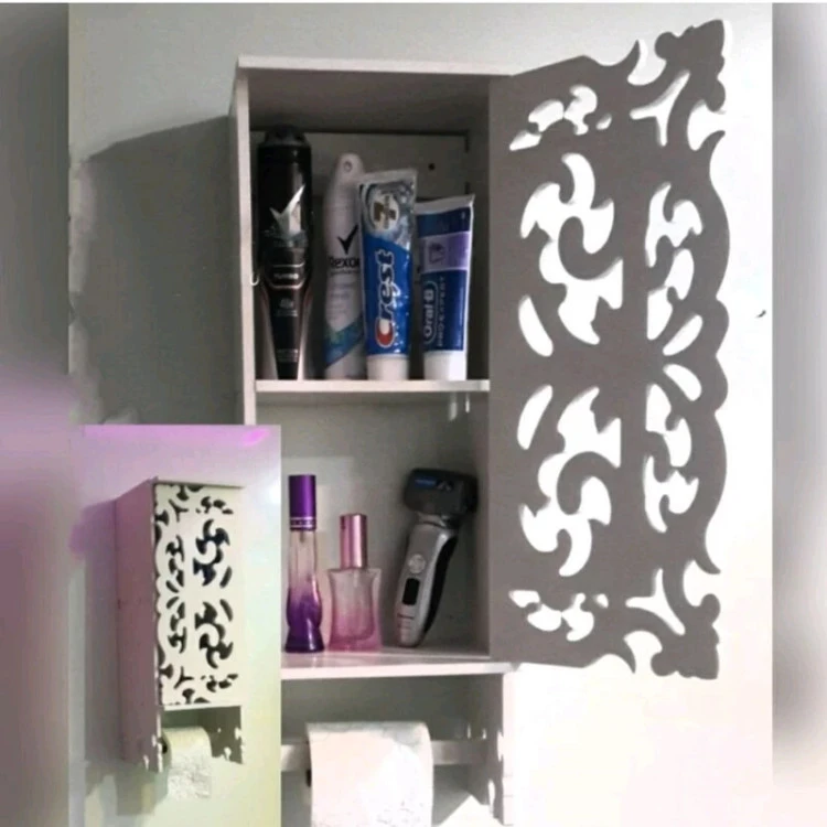 باکس تکی حمام توالت جا دستمالی