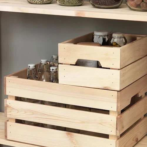 باکس چوبی ایکیا IKEA KNAGGLIG کوچک