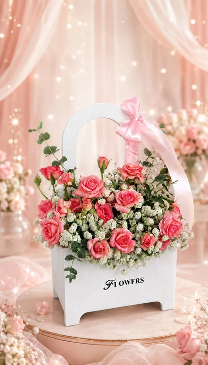 باکس گل مینیمال