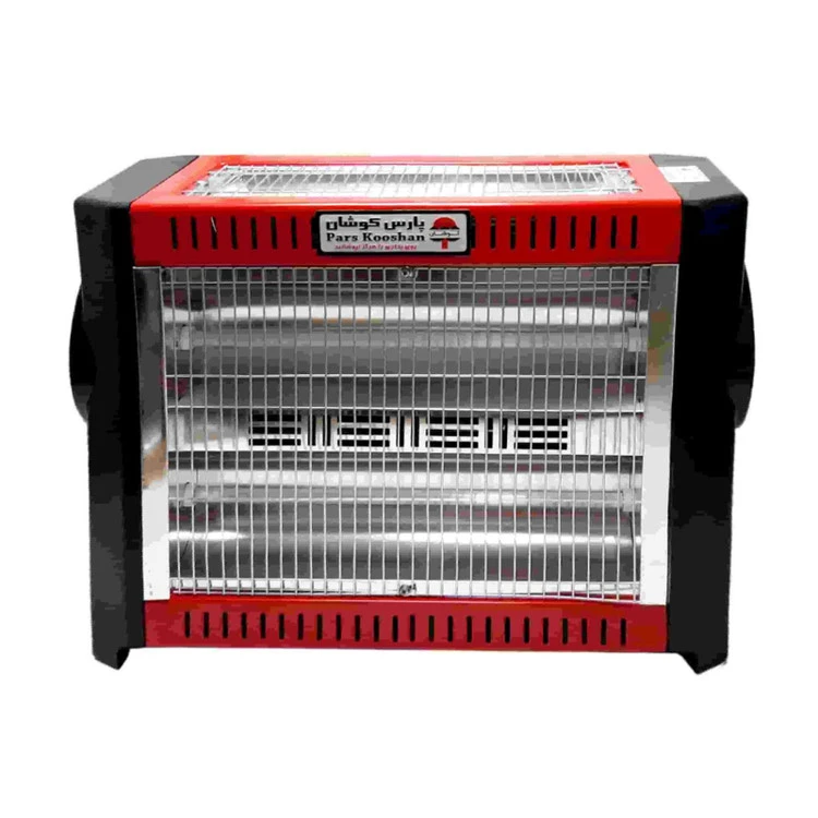 بخاری برقی 4 شعله 1500 وات پارس کوشان مدل مینیاتوری فن دار