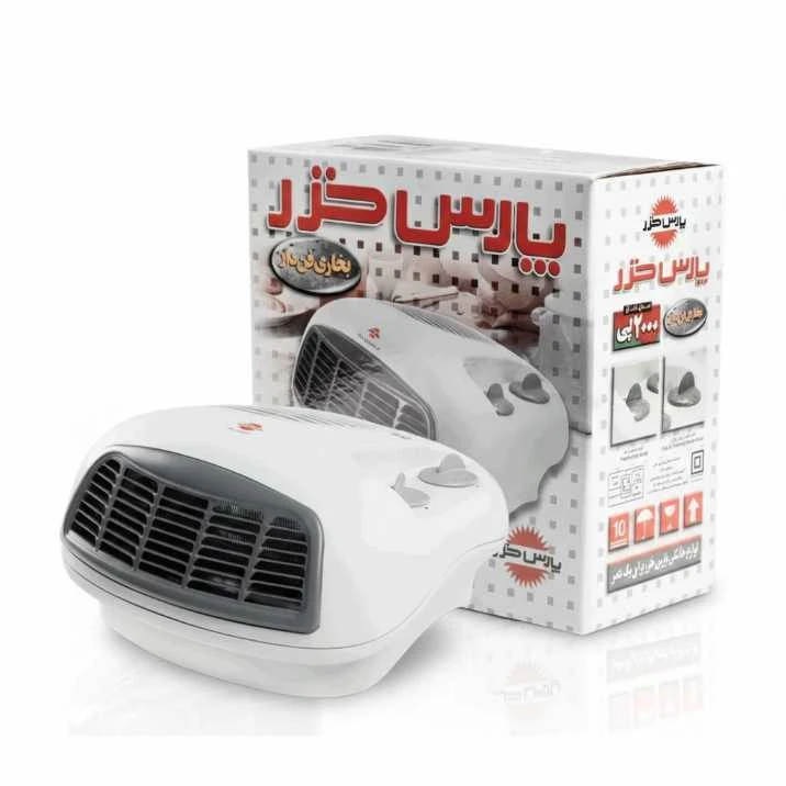 بخاری برقی و فن هیتر رومیزی پارس خزر