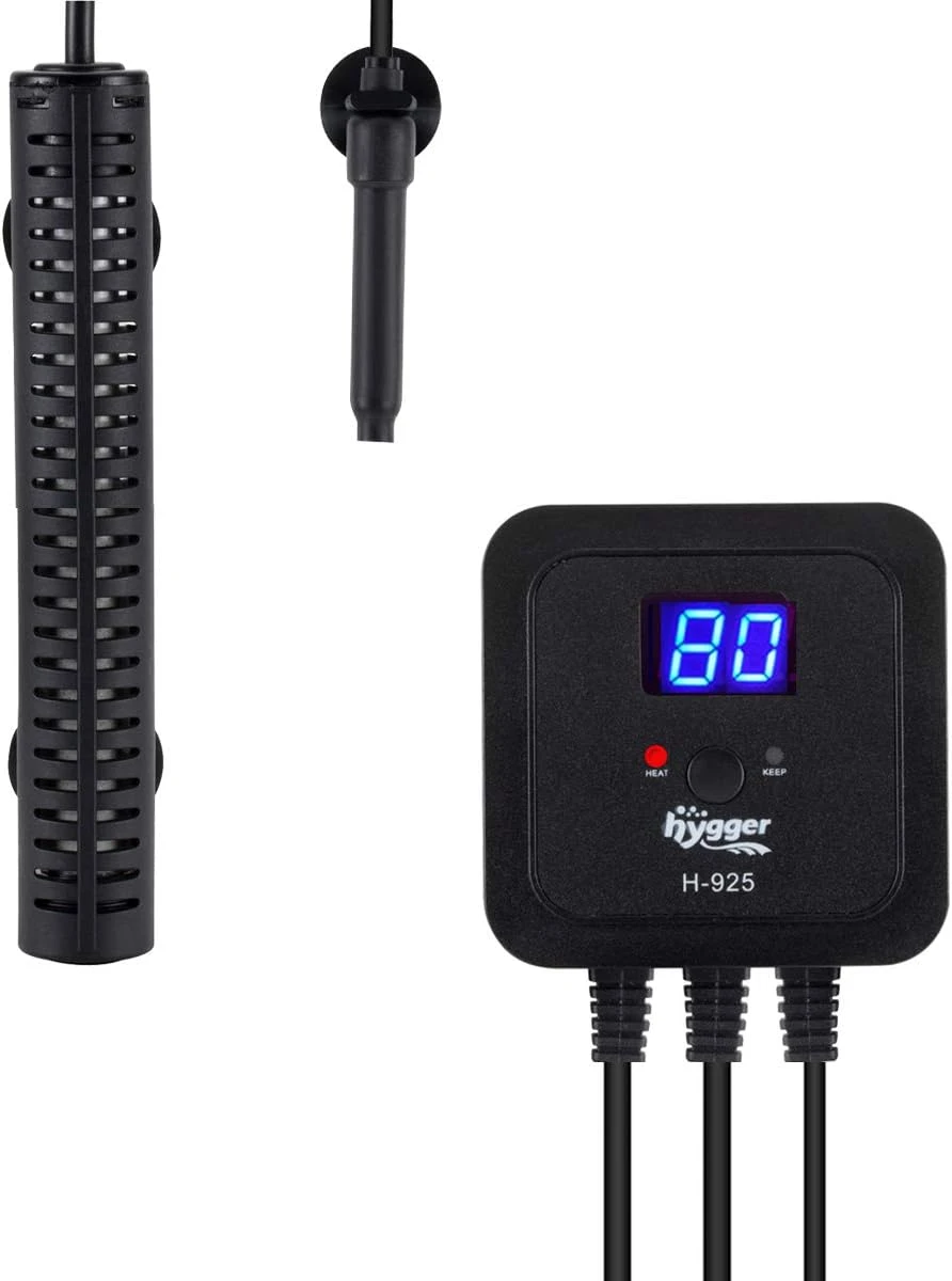 بخاری تیتانیومی ضدشوک و ضدخوردگی آکواریوم HYGGER مدل HG-925