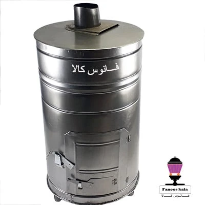 بخاری هیزمی ورق سیاه 70