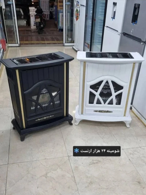بخاری گازی شومینه ارنست جنرال نیمه اتوماتیک با سیستم ODS