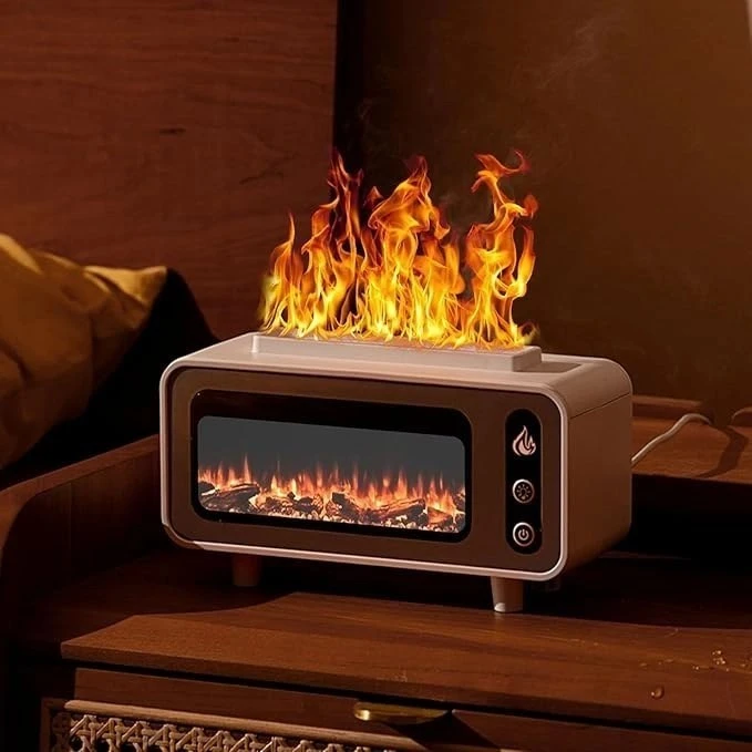 بخور سرد Aroma | طرح شومینه | مرطوب‌کننده | خوشبوکننده هوا