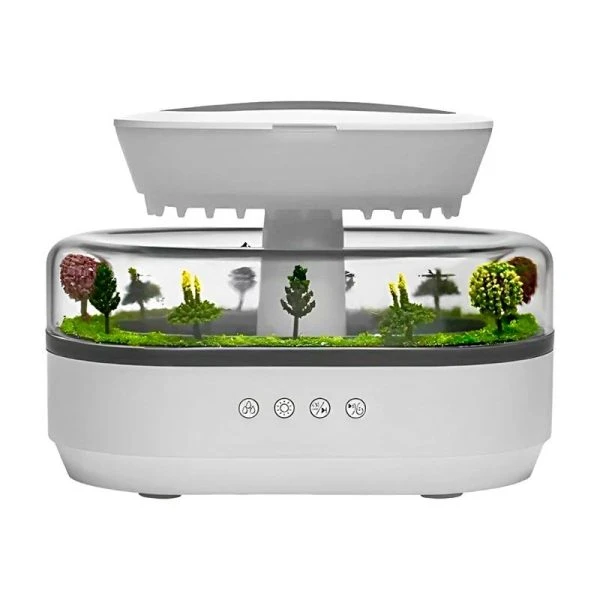 بخور سرد جنگل آمازون با افکت صوتی باران و چراغ LED