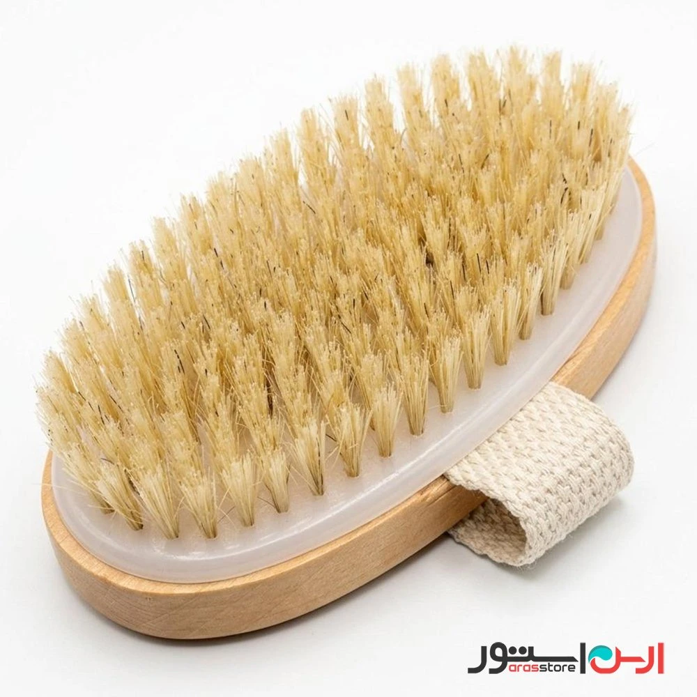 براش بدن ضد سلولیت الیاف طبیعی اصل