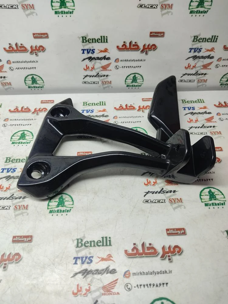 براکت جا پایه عقب سمت چپ موتور sym گالکسی na