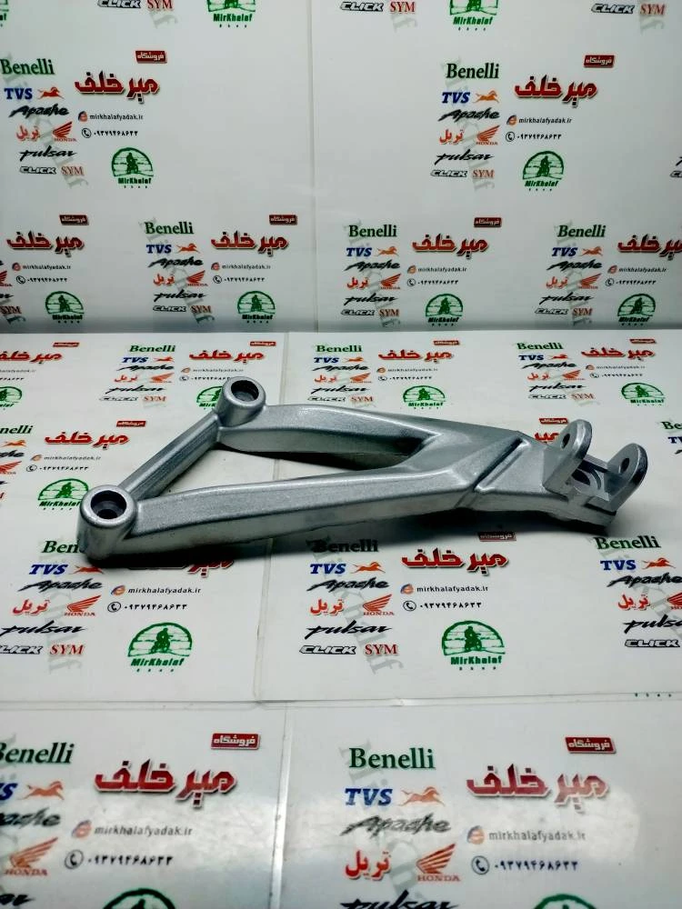 براکت جا پایه عقب سمت چپ موتور پالس ns 150 200 ان اس و as ای اس