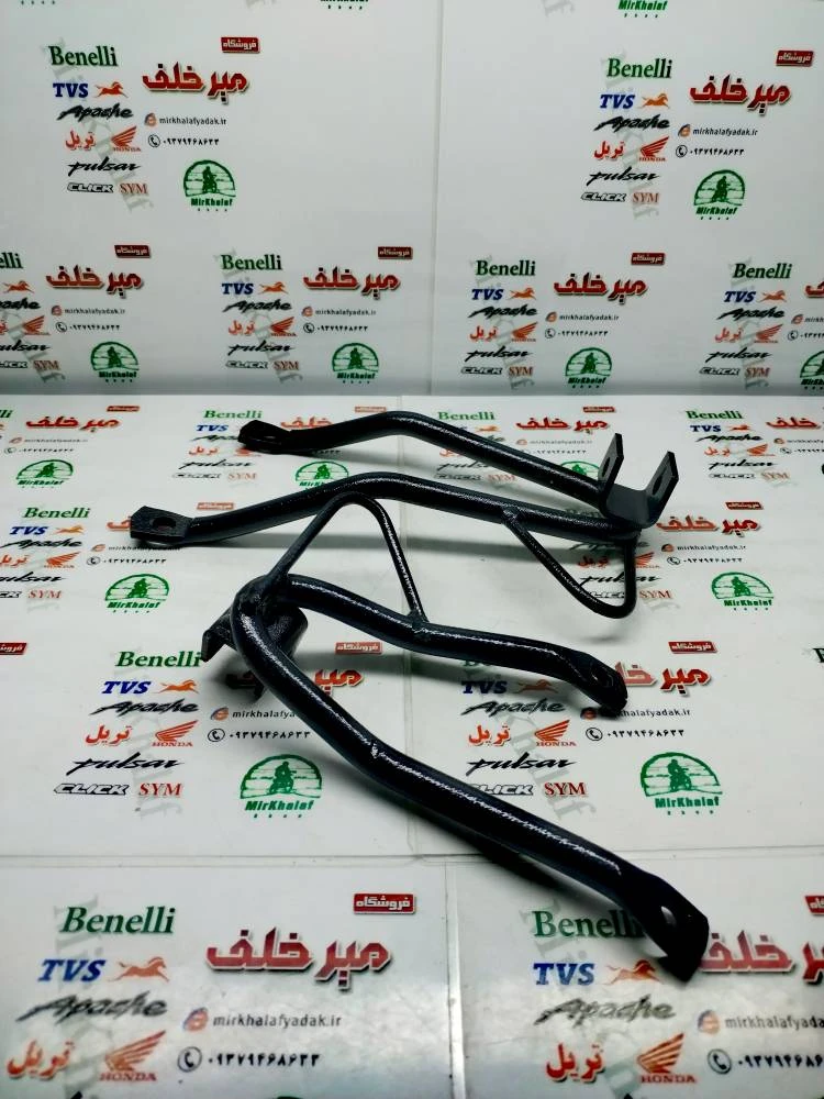 براکت جا پایه عقب موتور تریل روان (جفتی)