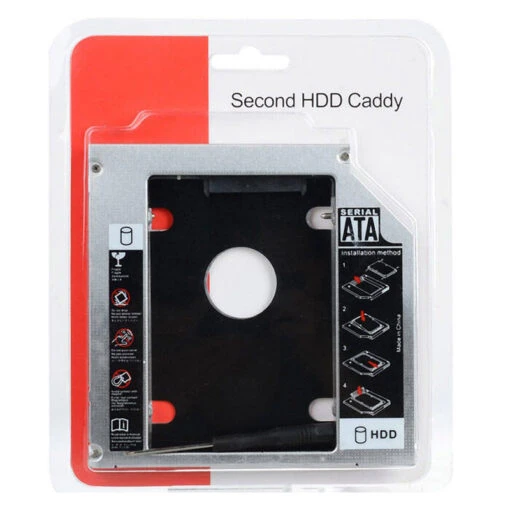 براکت هارد اینترنال 2.5 اینچی 12.7mm HDD Caddy