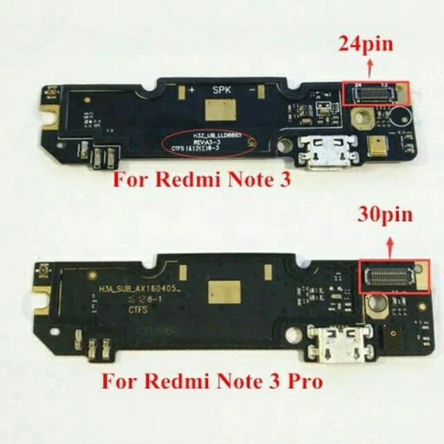 برد شارژ و فلت شارژ شیائومی Xiaomi Redmi Note 3 / Redmi Note 3 Pro