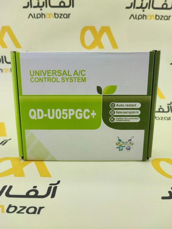 برد همه کاره کولر گازی مدل QD-U05PGC+ | پشتیبانی از موتور فن PG