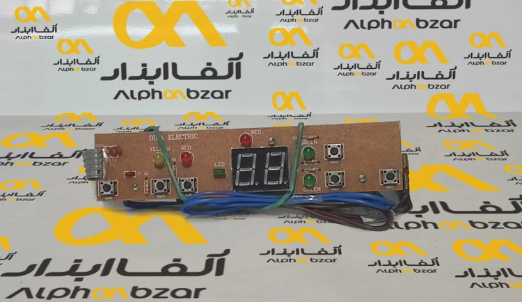 برد کنترل فریزر ۶ دکمه پارس (فریزر گل یخ)