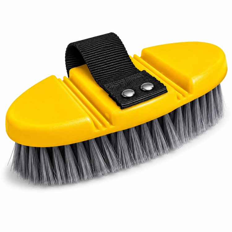 برس تیمار اسب دستی بنددار (Hand Brush) – ارسال رنگ به صورت رندم