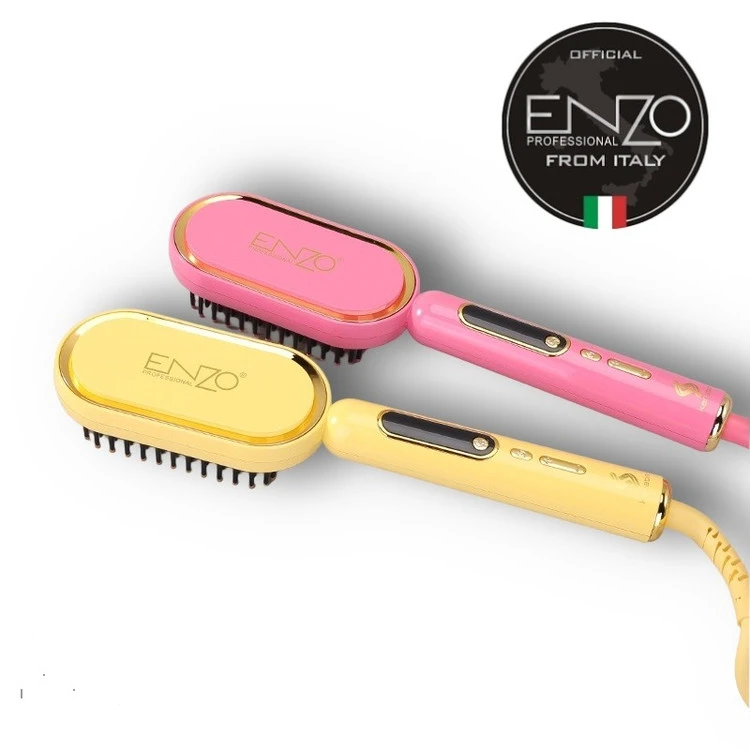 برس حرارتی انزو کراتین پروتین ایتالیاENZO PROFESSIONAL STRAIGHT HAIR4102