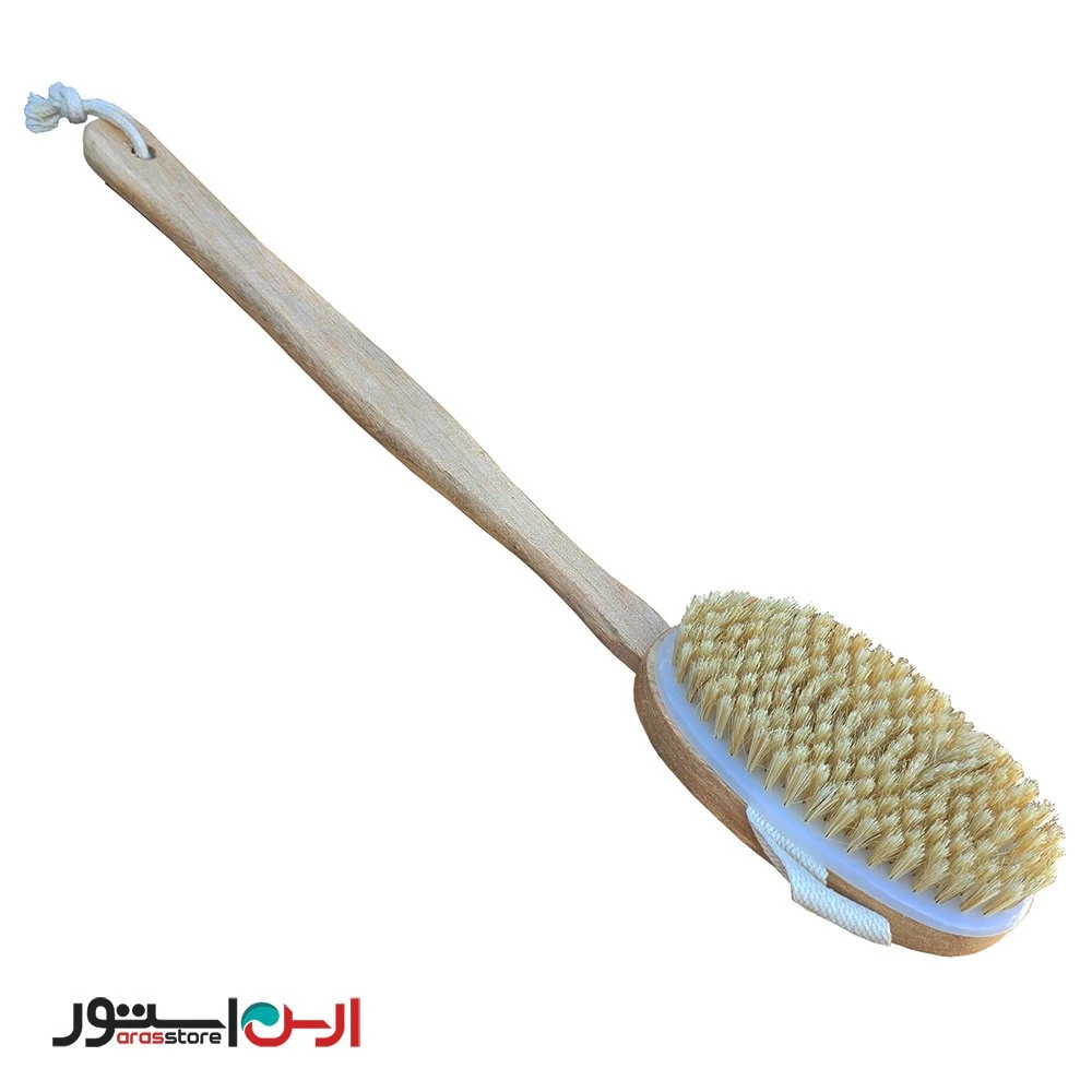 برس خشک بدن ضد سلولیت دسته دار اصل (دسته جدا شونده )