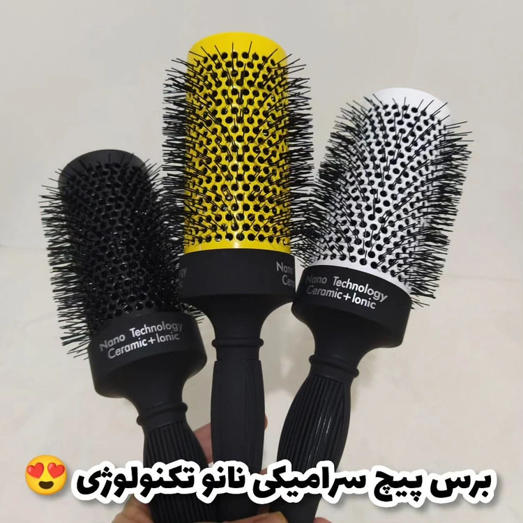 برس سرامیکی پیچ نانو تکنولوژی