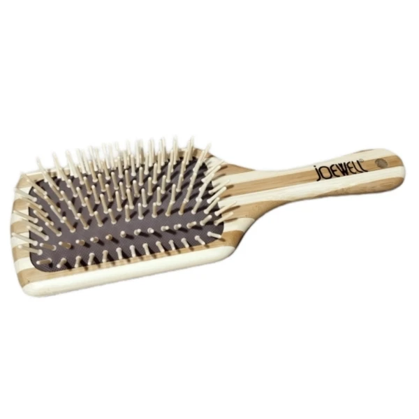 برس (شانه) مو چوبی مستطیلی سایز بزرگ joewell