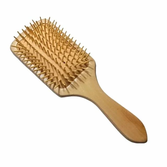 برس مو مدل چوبی بامبو (Bamboo wooden comb)