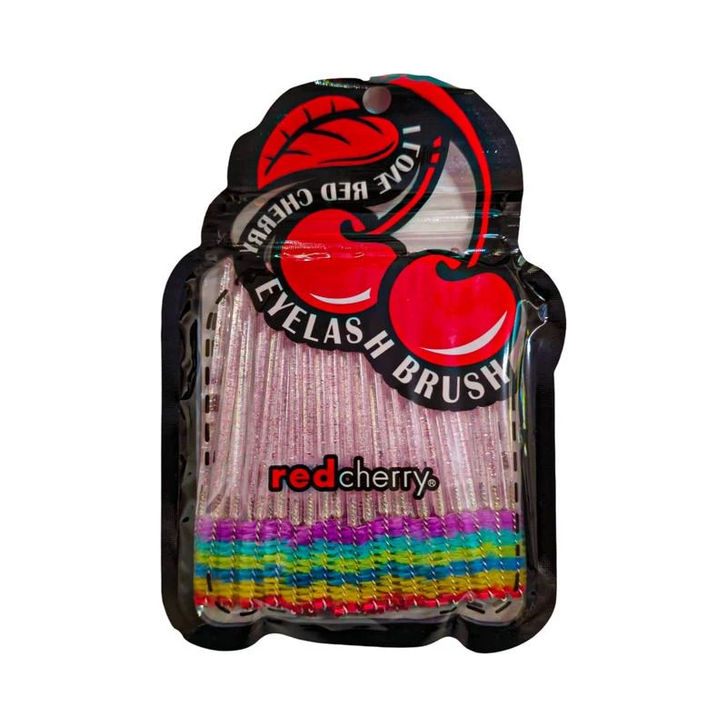برس مژه هفت رنگ رد چری red cherry
