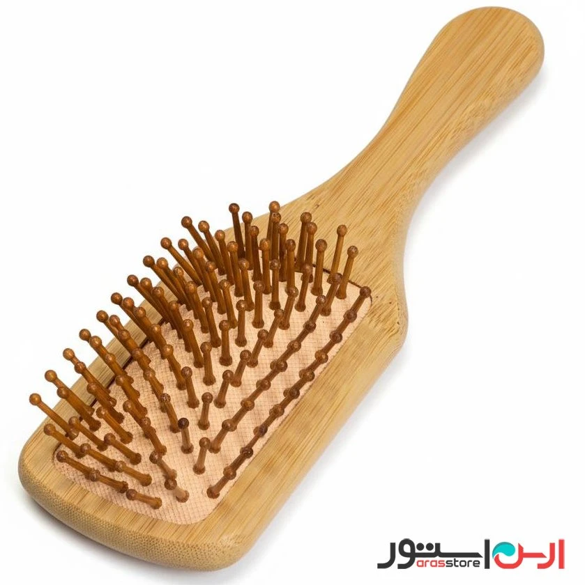 برس چوبی بامبو مستطیلی اصل