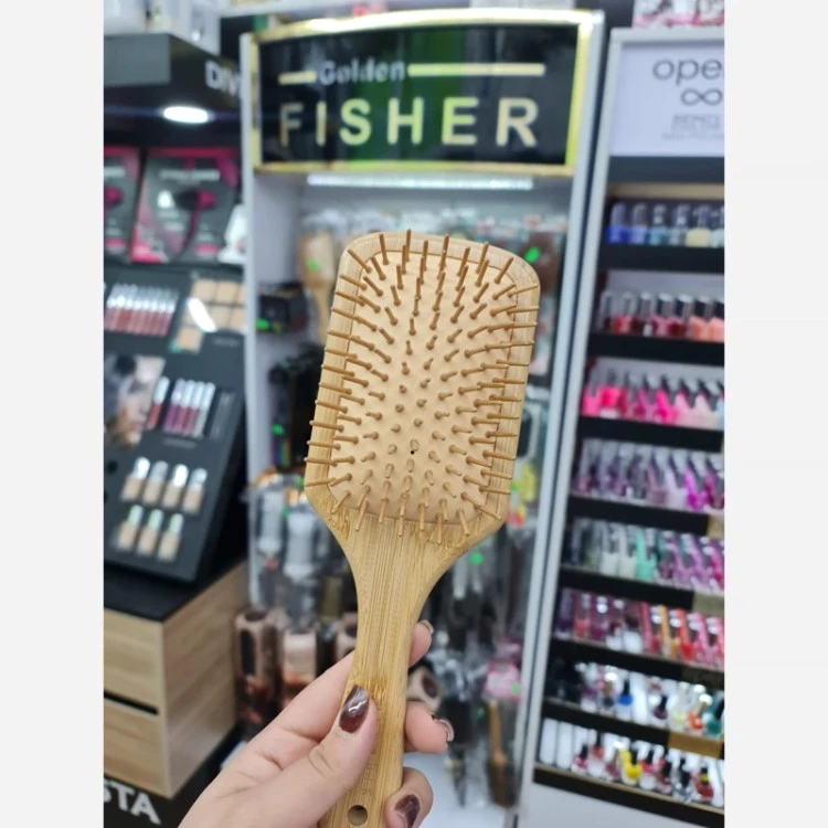 برس چوبی پهن جنس خوب