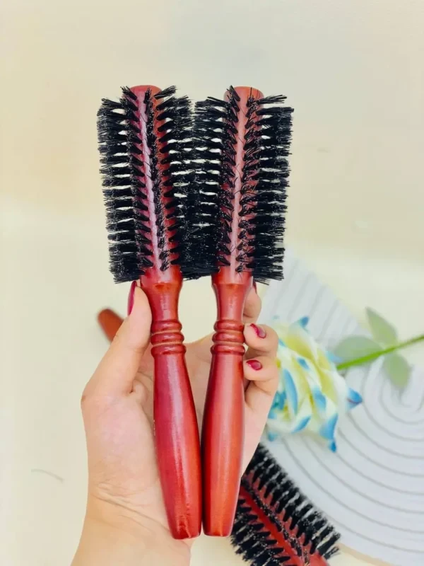 برس گرد دسته چوبی خارجی اصل