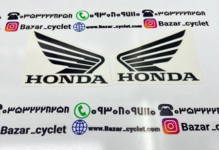برچسب موتور سیکلت پر هندا سی بی مخصوص انواع موتور سیکلت ها