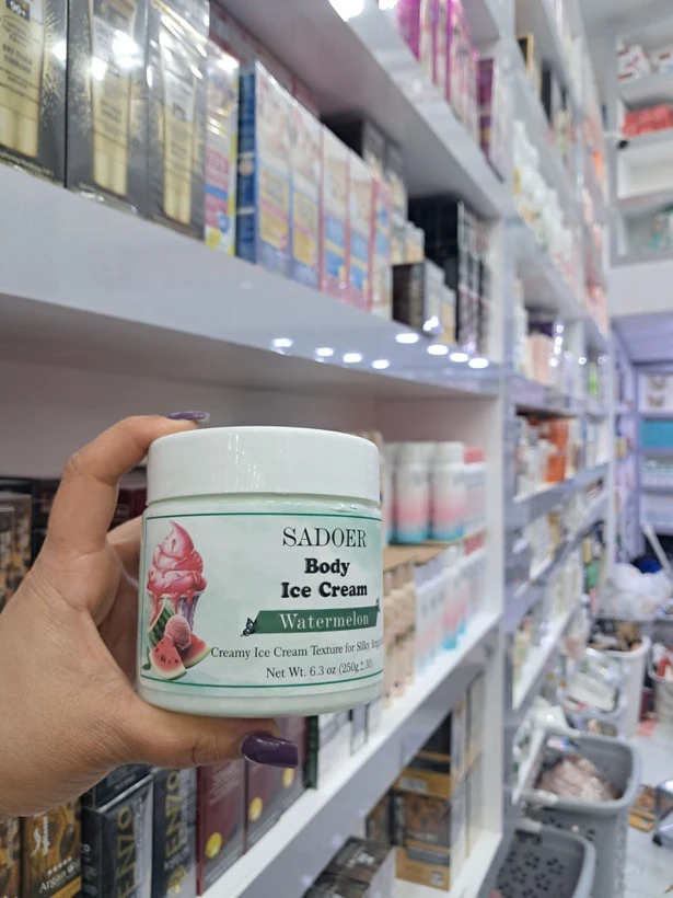 بستنی بدن عطر هندوانه خوردنی