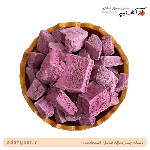 بستنی خشک با طعم شاتوت