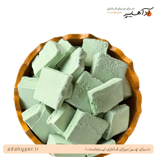 بستنی خشک با طعم طالبی