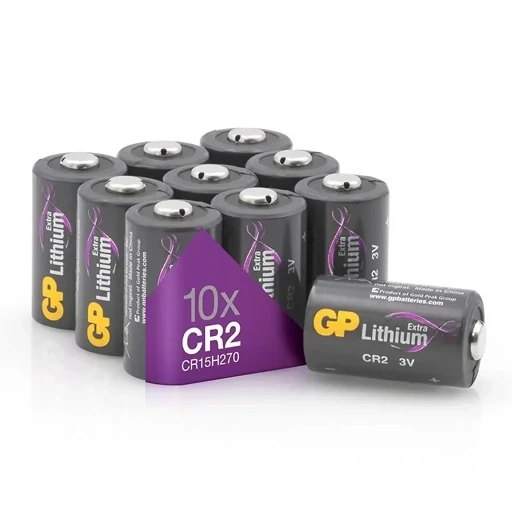 بسته 9 عددی باتری لیتیومی 3 ولتی GP Extra CR2 اورجینال امازون المان