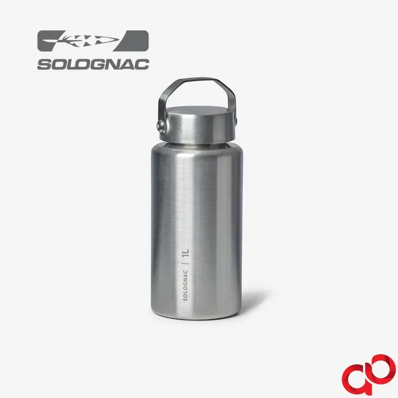 بطری آب استیل سولوگناک بوشکرفت مناسب شکار و طبیعتگردی مدل Solognac Water Bottle-2