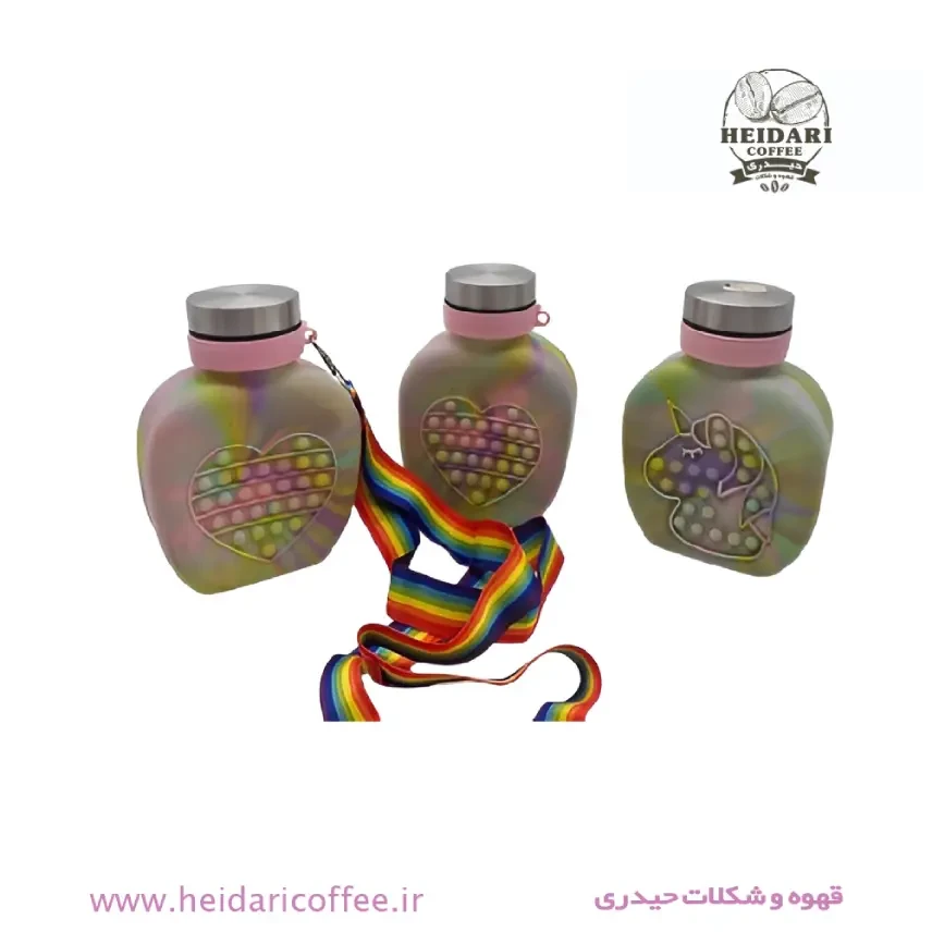 بطری آب سیلیکونی پاپیتی