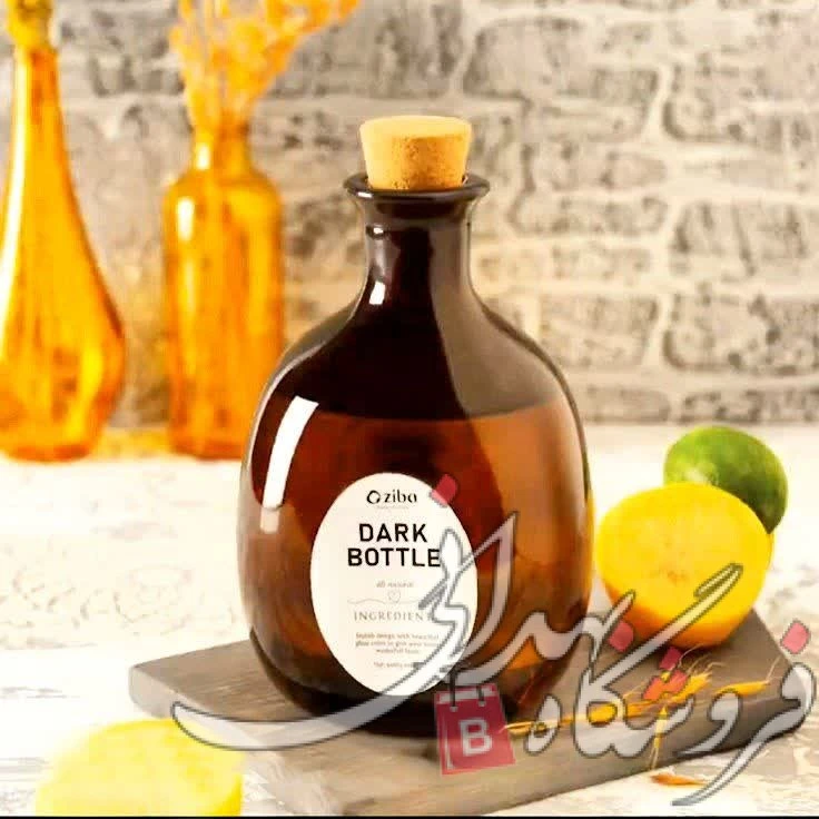 بطری قهوه ای کپل (بطری آب)
