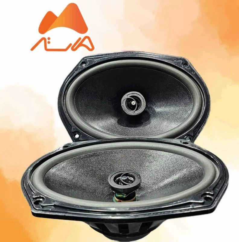 بلندگوی بیضی مستر تیوتردار مدل MR-6934 بسته ۲ عددی