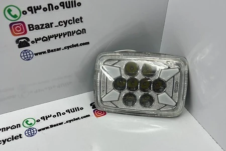 بلوری تک موتور سیکلت هندا(CDI) 8تایی LEDلامپ بزرگ