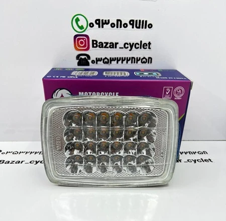 بلوری تک24تایی فلش زن3رنگ 3حالته LED برند کاریزما
