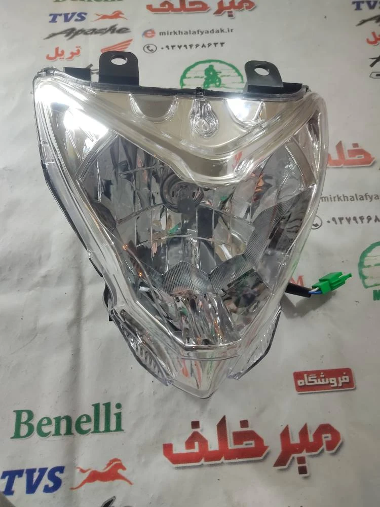 بلوری چراغ جلو کامل موتور پالس ns 150 160 200 ان اس شرکتی