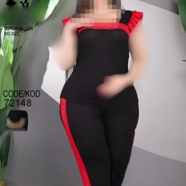 بلوزشلوار زنانه فانتزی