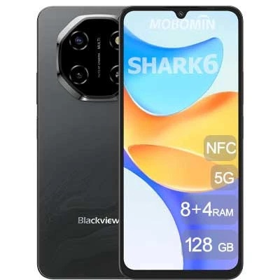 بلک ویو SHARK 6-5G-128 GB- 4+8 NFC