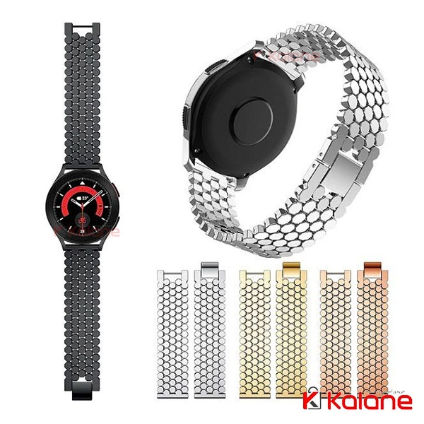 بند استیل Samsung Galaxy Watch 5 Pro مدل لانه زنبوری