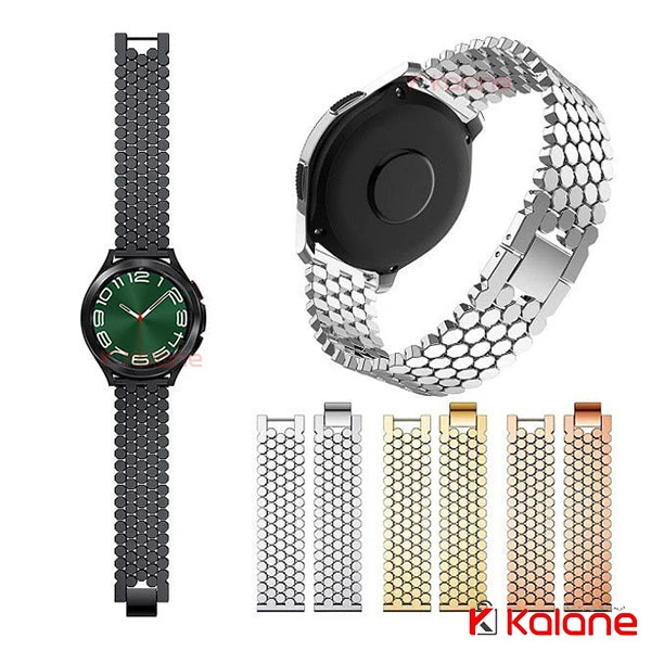 بند استیل Samsung Galaxy Watch 6 Classic 47mm مدل لانه زنبوری