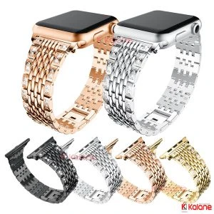 بند استیل ساعت هوشمند Apple Watch 38/40mm مدل Swarows-1