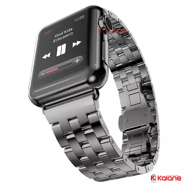 بند استیل ساعت هوشمند Apple Watch 44mm مدل 5Bead