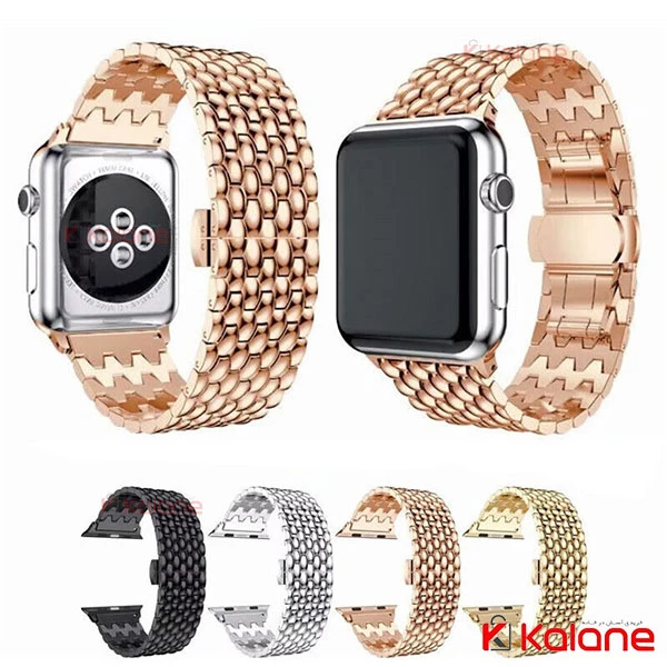 بند استیل ساعت هوشمند Apple Watch 7 45/49mm مدل Dragon